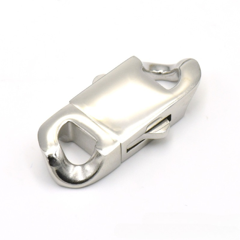 RVS veerclip kreeftgesp Cubaan - Jewelry Making Designs recensie en prijs