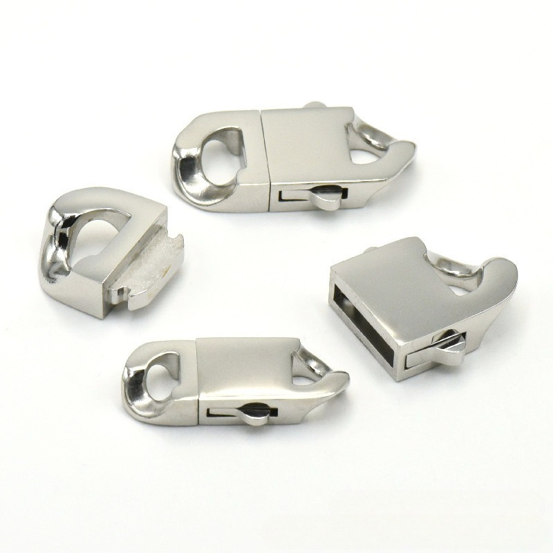 RVS veerclip kreeftgesp Cubaan - Jewelry Making Designs recensie en prijs