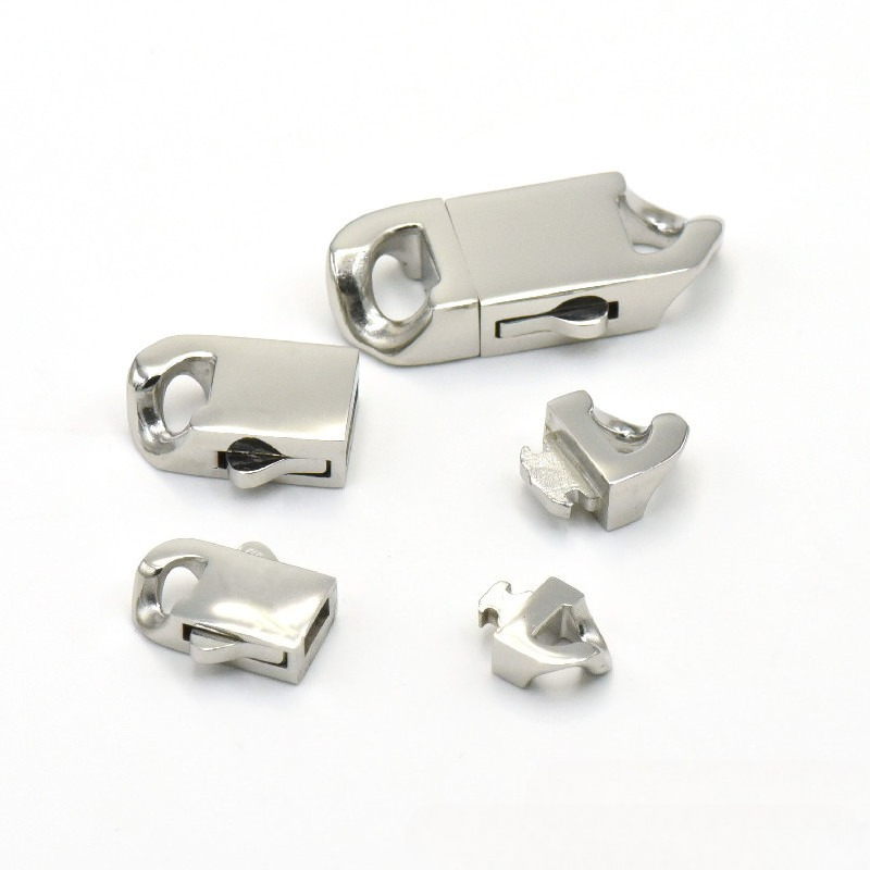 RVS veerclip kreeftgesp Cubaan - Jewelry Making Designs recensie en prijs