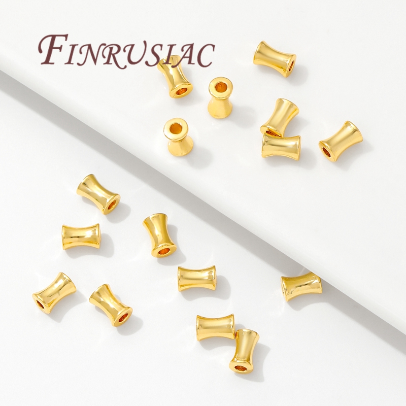 18K Vergulde Messing Buiskrale - Crimp Bead Tube recensie en prijs