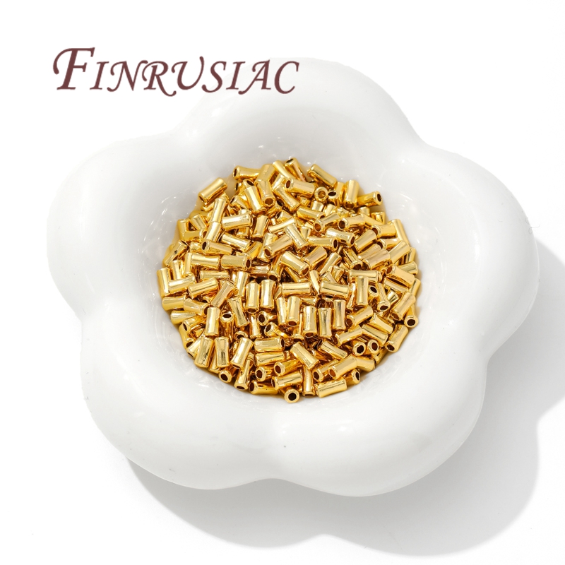 18K Vergulde Messing Buiskrale - Crimp Bead Tube recensie en prijs