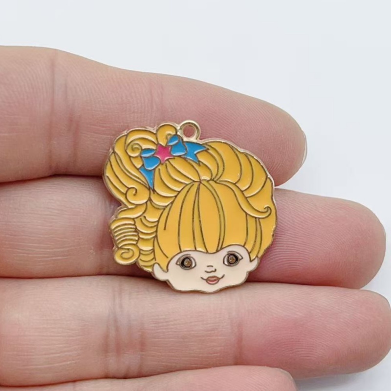 10 stuks schattig klein meisje - Jewelry Making Factory recensie en prijs