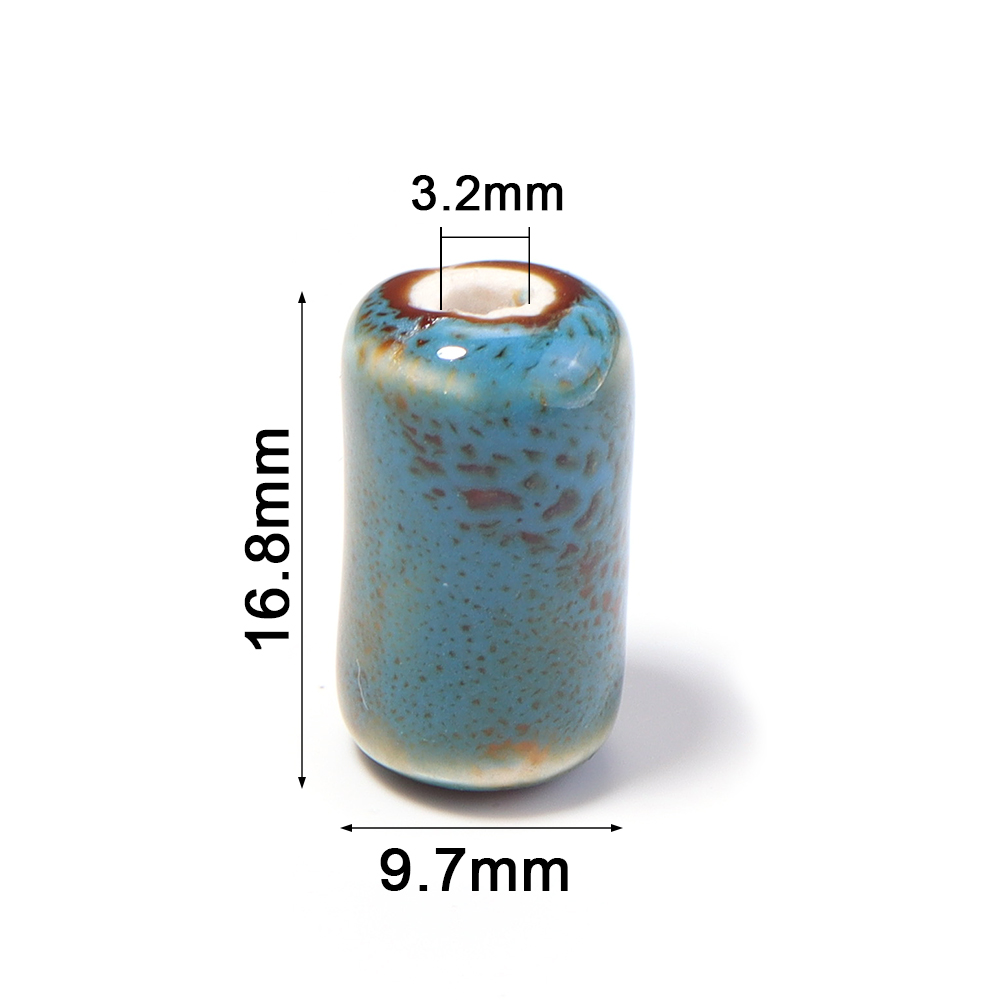 10 Stuks Gekleurde Bloemen Gla - Crimp Bead Tube recensie en prijs