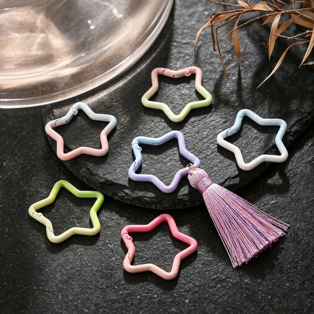 5 STKS Gradiënt Stervorm Lente - Jewelry Making Ring Tool recensie en prijs
