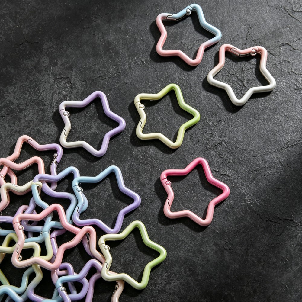 5 STKS Gradiënt Stervorm Lente - Jewelry Making Ring Tool recensie en prijs