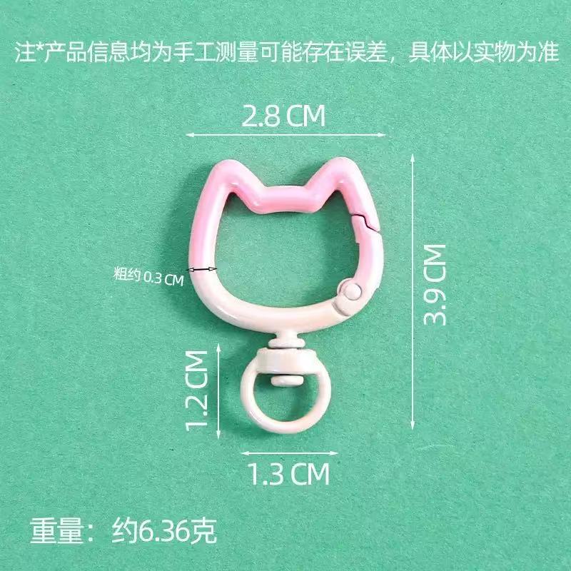 5-10PCS Gradiënt Leuke Kat Slu - Jewelry Making Designs recensie en prijs