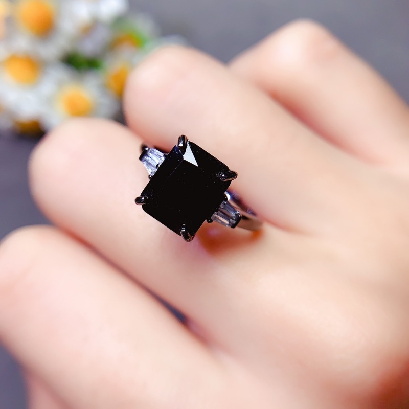 Natuurlijke rechthoek zwarte s - Jewelry Making University recensie en prijs