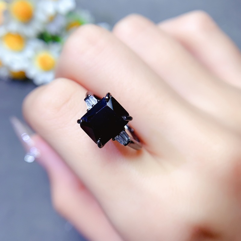 Natuurlijke rechthoek zwarte s - Jewelry Making University recensie en prijs